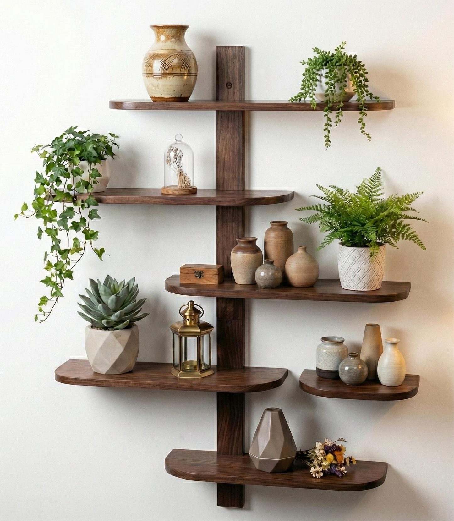 Étagère murale multi-niveaux